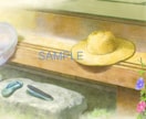 背景、風景をメインとしたイラスト描きます やわらかめなタッチでアナログ感を求める方へ イメージ10