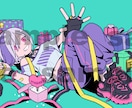 シンプルでポップ☆かわいいイラスト描きます 一枚絵からSNSアイコンまで様々な用途に対応いたします イメージ8