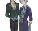 あなたのSNSアイコン、似顔絵イラストお受けします 物憂げで儚いイラストお任せ下さい イメージ4