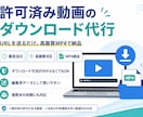 Youtubeを動画のダウンロードを代行します 動画URLを送るだけ。高画質データ(MP4)で納品します イメージ1