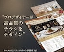 集客に貢献！プロが高品質なチラシをデザインします コンセプト企画からデザイン案作成・修正まで一括対応 イメージ1