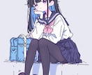 ポップでシンプルな可愛いイラスト描きます グッズ・SNSアイコン・配信背景・記念イラスト等に是非！ イメージ6