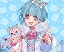 可愛い系メイン！理想のキャラクター描きます 衣装おまかせのコテキャ依頼なども承ります！ イメージ3