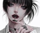 モードで儚い雰囲気のイラスト／アイコンを制作します 儚く、強く。世界観を纏う厚塗りイラスト イメージ1