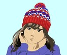 あなたの写真を元にアニメ風の似顔絵を描きます インスタグラムなど、各種SNSアイコン用にいかがでしょう イメージ1