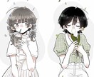 SNS用イラストアイコンを制作します ゆるくて可愛いイラストが得意です イメージ1