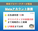 Meta広告のアカウント診断します クリエイティブ・ターゲティング・配信戦略をプロ視点で診断 イメージ1