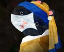 好きなのペットを世界の名画の主人公にします ステッカースタイルで、ペットを世界名画の主人公にしてみよう。 イメージ4