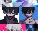 歌みたサムネやSNSアイコン描きます イメソンなどから着想を得て色を考えることが好きです イメージ2