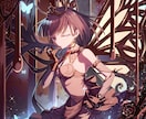商用利用OK◎　イラスト制作承ります 厚塗り、ストーリー性重視のイラストを制作いたします イメージ2
