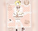 シンプルで可愛いイラストを描きます 女の子を描くことが得意です！サムネイル、グッズなどに！ イメージ3