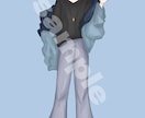 Vtuber様のイラスト制作を致します 立ち絵からアイコン制作、男性から女性まで幅広く対応可能です！ イメージ3
