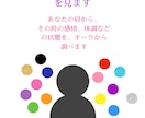 あなたの肩から見えるオーラを見ます あなたから見えるオーラから、あなたに寄り添います。 イメージ1