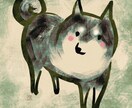 和風／浮世絵テイストでアイコン描きます デジタルでも筆感を出しアナログ風の色付けをします。 イメージ10