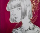 美しい人物画×模様を描きます 美しい人物画で他には無い1品を イメージ7