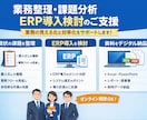 業務フロー整理とERP導入を支援します 12年のERP導入経験で業務を見える化 イメージ1