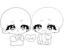 追加料金発生❌SDイラストを作ります SDイラストおまけ付きで書きますお安く書けます イメージ4