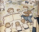 あなたの想いを表現する A3イラスト描きます HPやSNSで使える あたたかみのある水彩画イラスト イメージ5