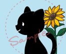 SNSで可愛く目立つアイコン！横顔イラスト描きます シンプルな横顔のアイコン描きます！ イメージ4