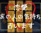 最安値★相手の気持ちをタロットで検証します 相手の深層心理をみてみましょう！ イメージ1