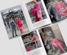 即納◎雑誌風プロフィールブックテンプレート作れます 人気急上昇！雑誌掲載あり！スマホで簡単編集できます イメージ1