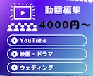 迅速かつ丁寧に動画編集いたします ご希望に沿った動画や写真を編集させていただきます！ イメージ1