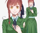 目に留まる！魅力的なイラストを制作します 老若男女／人外／2人以上の集合絵など幅広く対応可能◎ イメージ4