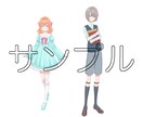 立ち絵イラスト制作します TRPG、ゲーム、動画などに使える立ち絵を描きます イメージ4