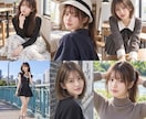 架空のAI美女を作るChatGPT設定を届けます 好みの顔から衣装・場所・ポーズまで、自分だけの写真へ イメージ8