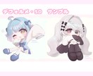 商用利用◎  イラスト制作 致します ボカロ、動画、歌ってみた、グッズ、1枚絵、立ち絵 イメージ3