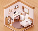 アイソメトリックな3DCGイラストを制作します ミニチュア感でほっこりと親しみやすいデザイン イメージ7