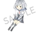 水彩アナログ風イラストを作成します 水彩アナログ風のラフなキャラクターイラストを作成します イメージ2