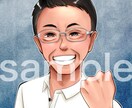 親しみやすさup！魅力溢れる似顔絵描きます SNSのアイコンやプレゼント、ビジネスにも最適✨ イメージ7