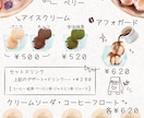 食べ物イラスト作成します 厚塗りスケッチ風でかわいくおしゃれに♪ イメージ2