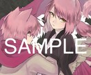 SNS等のアイコンイラストをお描きします 表情差分やカラバリ・文字入れ無料！ イメージ6