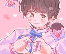 可愛いゆるキャラからイラストまで描きます 似顔絵やアイコン夢絵など描きます イメージ3