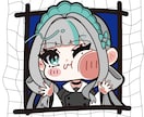 商用可◎目が魅力的なかわいいイラストを描きます 表情や装飾など大切に描き込みます！AI不使用です！ イメージ4