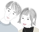 写真をもとに、アイコンやイラストを書きます ラブラブカップル、仲良しなあの子との思い出 イメージ8