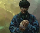 リアルなタッチで油絵風の似顔絵を描きます ★印刷対応可能！★高品質な油絵風イラストをお届け イメージ1