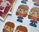 カラフルでポップなかわいいイラスト描きます キラキラかわいい色んな国にも受けるキャラクター イメージ4
