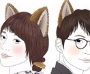 喜んでいただける似顔絵を描きます アイコン、待ち受けにしたりプレゼントいかがでしょうか⭐︎ イメージ5
