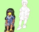 お子様の写真からイラスト作成します SNSのアイコンなどにどうぞ♡ イメージ8