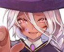 SNSアイコンイラスト作成致します 可愛い系イラスト、暗い系イラスト描きます イメージ2