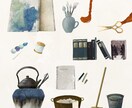 描く道具屋さん　味のあるタッチでアイテムを描きます 料理道具や骨董品、魔法の瓶など イメージ4