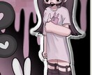 好きなキャラクターをミニキャラ化します 可愛くキャラクターを絵描きます イメージ7