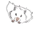 ゆるかわほっこりかわいいペットのイラスト描きます バラバラの写真からぎゅっと集まった1枚のイラストに。 イメージ4