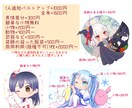 ミニキャラアイコン作成いたします 最短3日納品で安い！修正無制限です イメージ8
