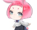 可愛いミニチュアキャラクターを描きます 可愛いキャラをより可愛いミニキャラに！ イメージ1