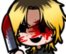 貴方だけの配信用スタンプを作成致します 貴方のYouTube、Twitchのスタンプを作成します! イメージ3
