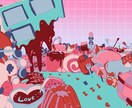 配信画面や店内デザインをイラストで描きます あなただけの世界観重視で全力製作！！！ イメージ1